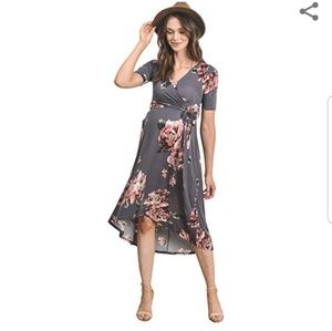Hello Miz Maternity floral dress